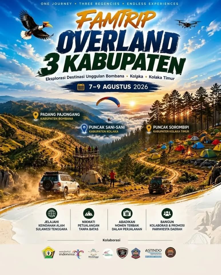 FAMTRIP OVERLAND 3 DISTRICTS