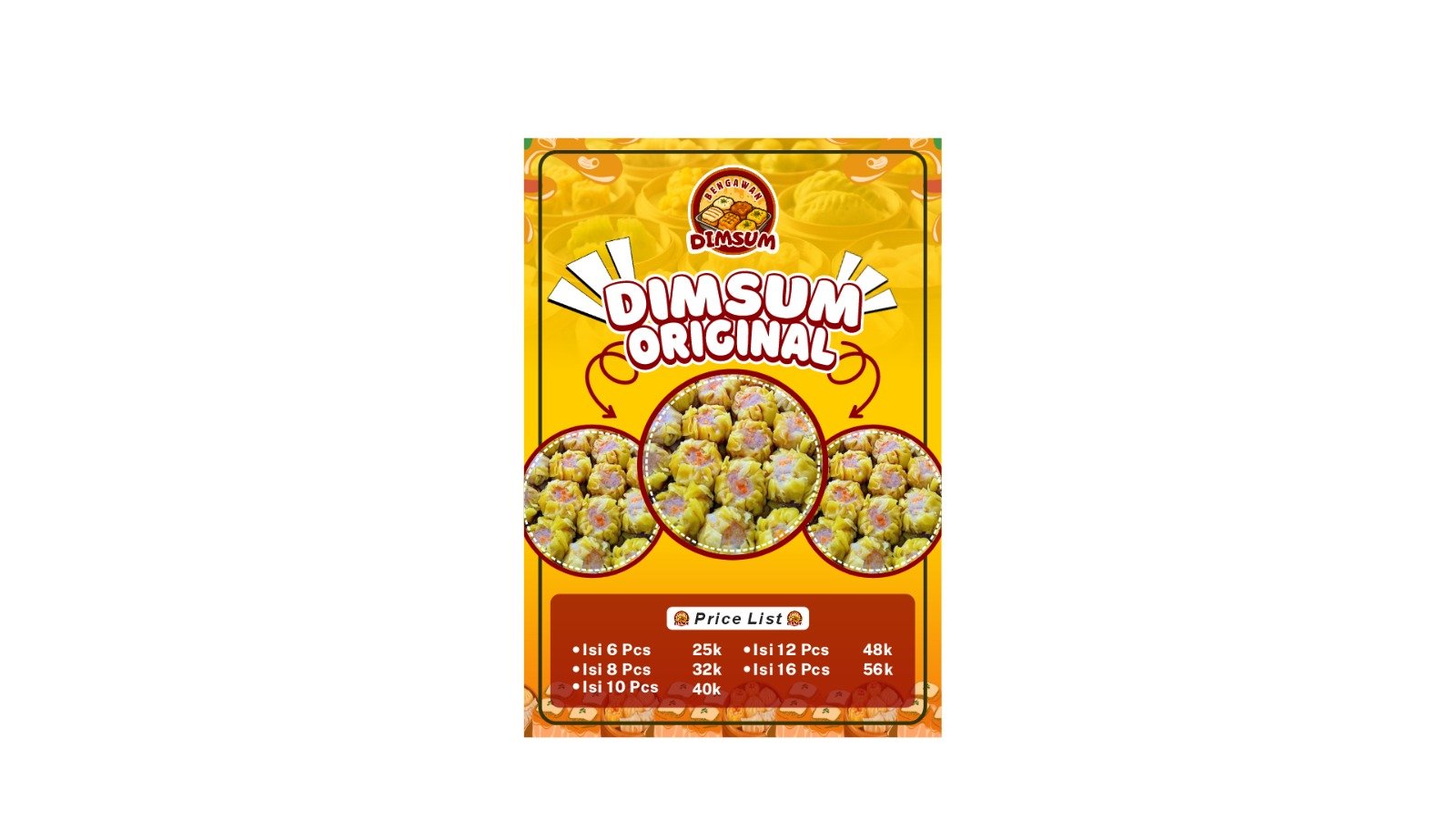 Dimsum Kukus Original