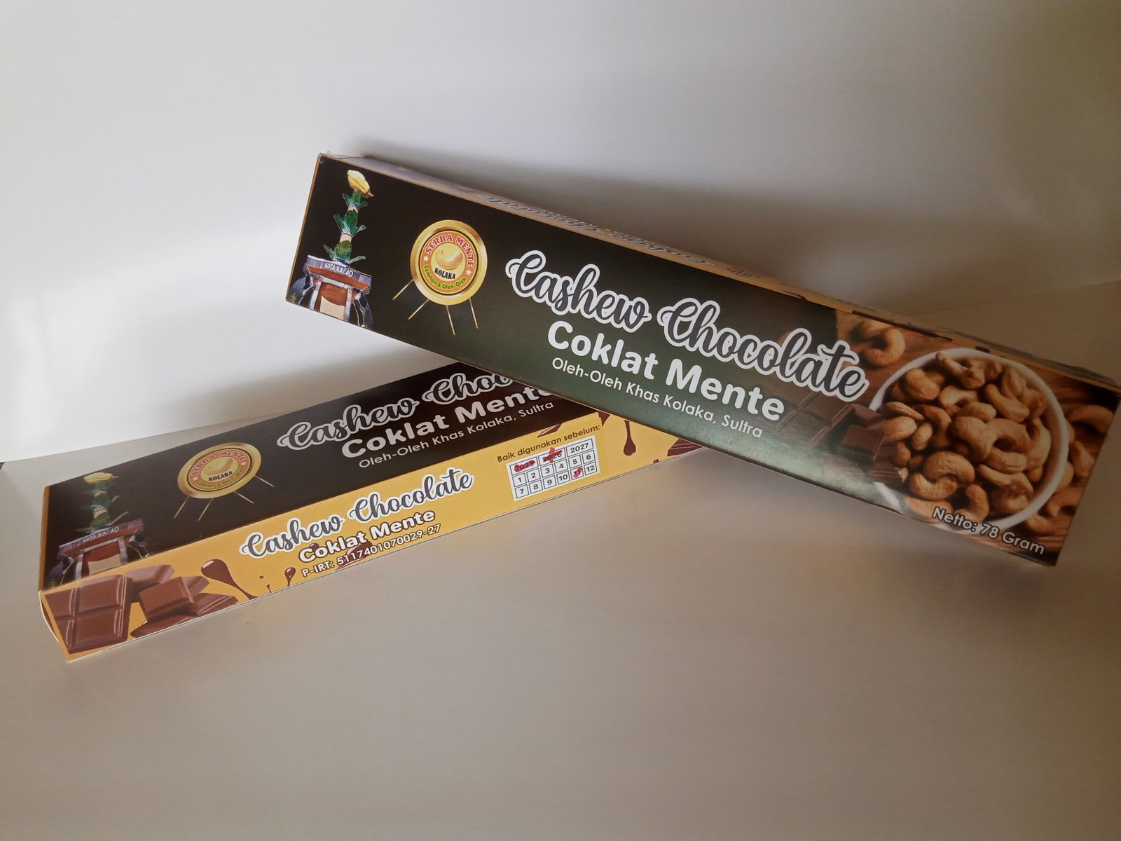 Cashew chocolate ( coklat mente)