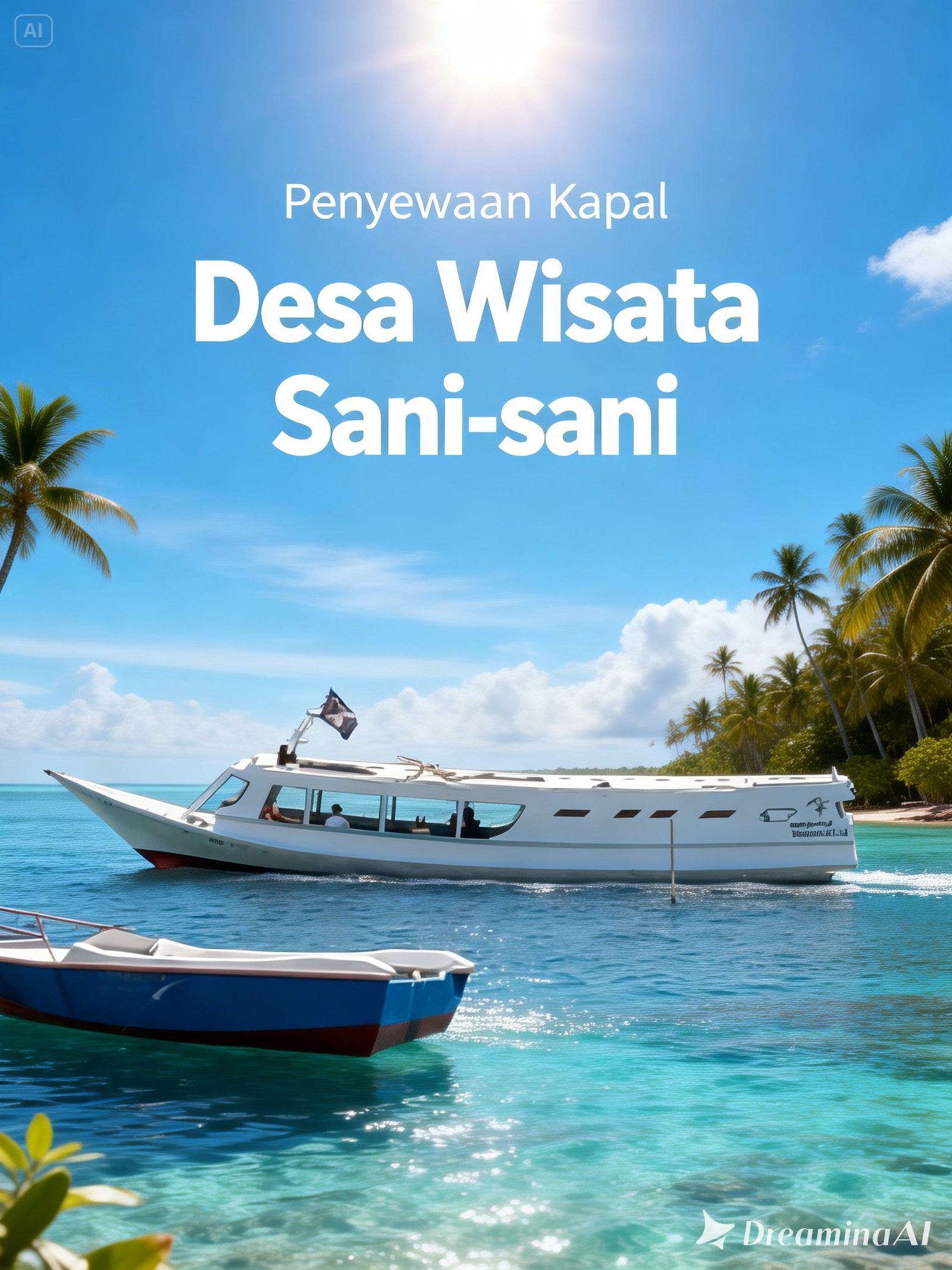 Penyewaan Kapal Desa Wisata Sani-sani